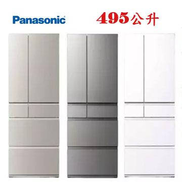 上揚家電-新上市~國際日製鋼板變頻六門冰箱495公升(NR-F502YT)