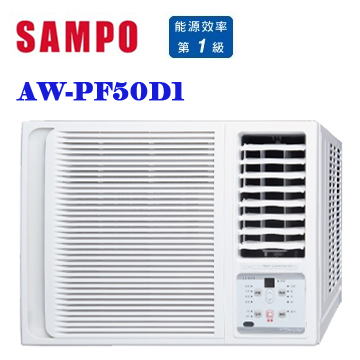 上揚家電-聲寶變頻冷專窗型右吹(AW-PF50D1)